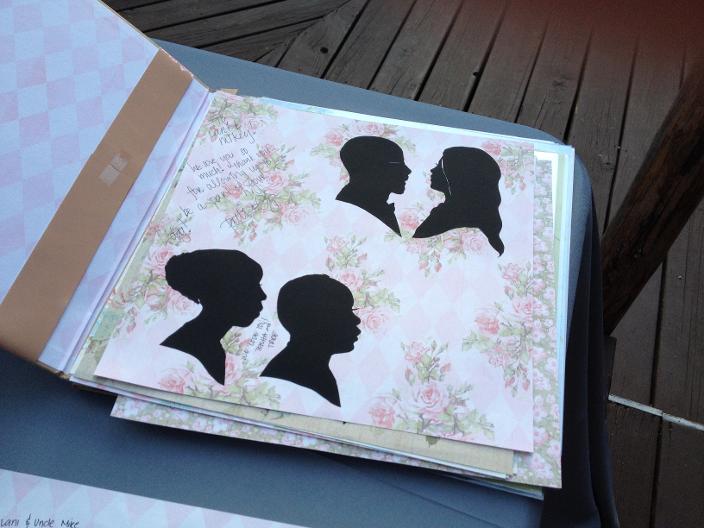 Wedding Book in Progress at an Event
